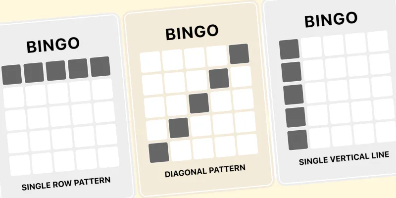 Single Line Pattern (Bingo) – Types, Rules, Examples & FAQ